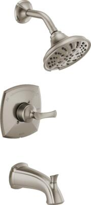 #ad Delta Sandover 14S Tub Shower Spotshield Brushed Nickel Certified Refurbished $160.24