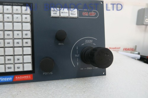 1x Vinten radamec mini joystick panel for hd-vrc robotic systems etc mini joyst - Picture 5 of 10
