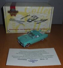 Matchbox Dinky DYG08 Ford Thunderbird Maple Leaf Club 2004 Turquoise 1/5 Code 2
