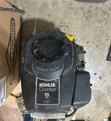 #ad Kohler Courage Single Cylinder 19hp SV591 READ DESCRIPTION $119.00