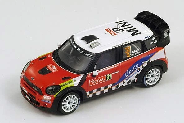 SPARK 1/43 S3312 MINI JOHN COOPER WORKS #37 2012 2nd WRC MONTE CARLO Dani Sordo - Immagine 4 di 4