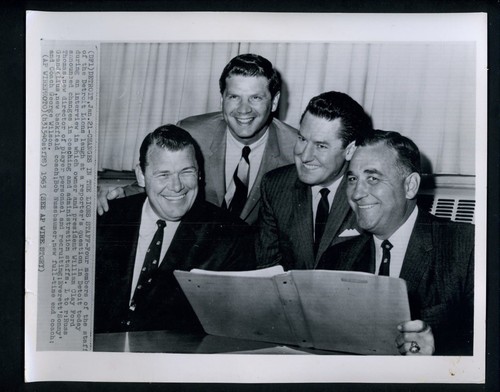 Detroit Lions LOT of 17 Press Photos Joe Schmidt Bill Munson George Wilson - Picture 7 of 12