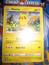 NEW POKEMON PIKACHU 7/15 HOLO FOIL PROMO MCDO MAC DO 2022 MINT FRENCH