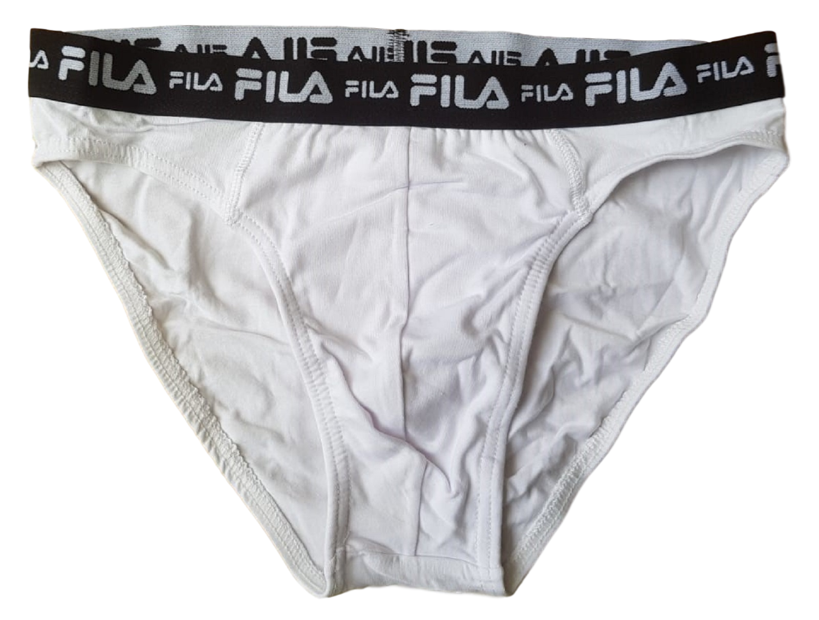 Slip Uomo 2 pezzi bipack elastico BASIC COTTON FILA UH203 Intimo stretch Cotton