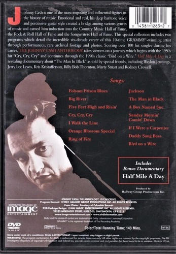 JOHNNY CASH - ANTHOLOGY - DVD - BOX-10 - Bild 2 von 2