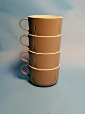 1+ Vintage Northwest Airlines Grey Coffee Cup Brand New (NOS) - Volume Discounts