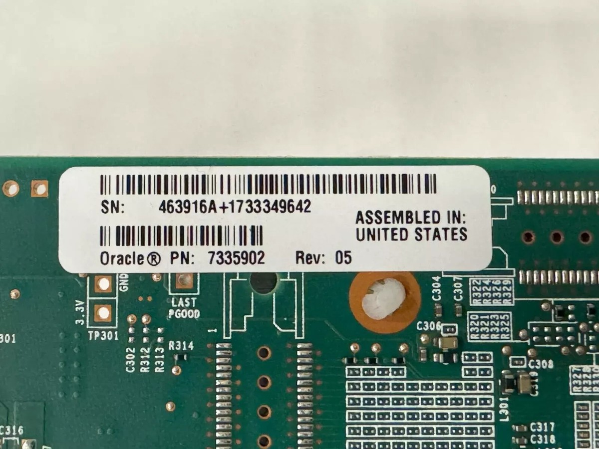 Oracle QLE2742 7115462 Dual-Port 32Gb/s Fibre Channel PCIe 7335902