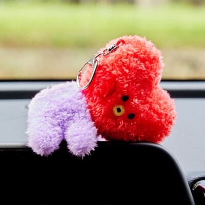 BTS BT21 Official Authentic TaTa Minini Soft Plush Doll Key Chain