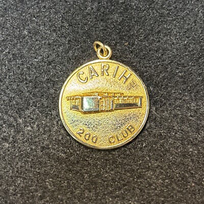 VTG CARIH Children Asthma Research Hospital 200 CLUB 1/20 12k  GF MEDAL PENDANT