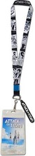 NEW Attack on Titan: Eren, Mikasa  Armin Lanyard with ID Holder and Charm