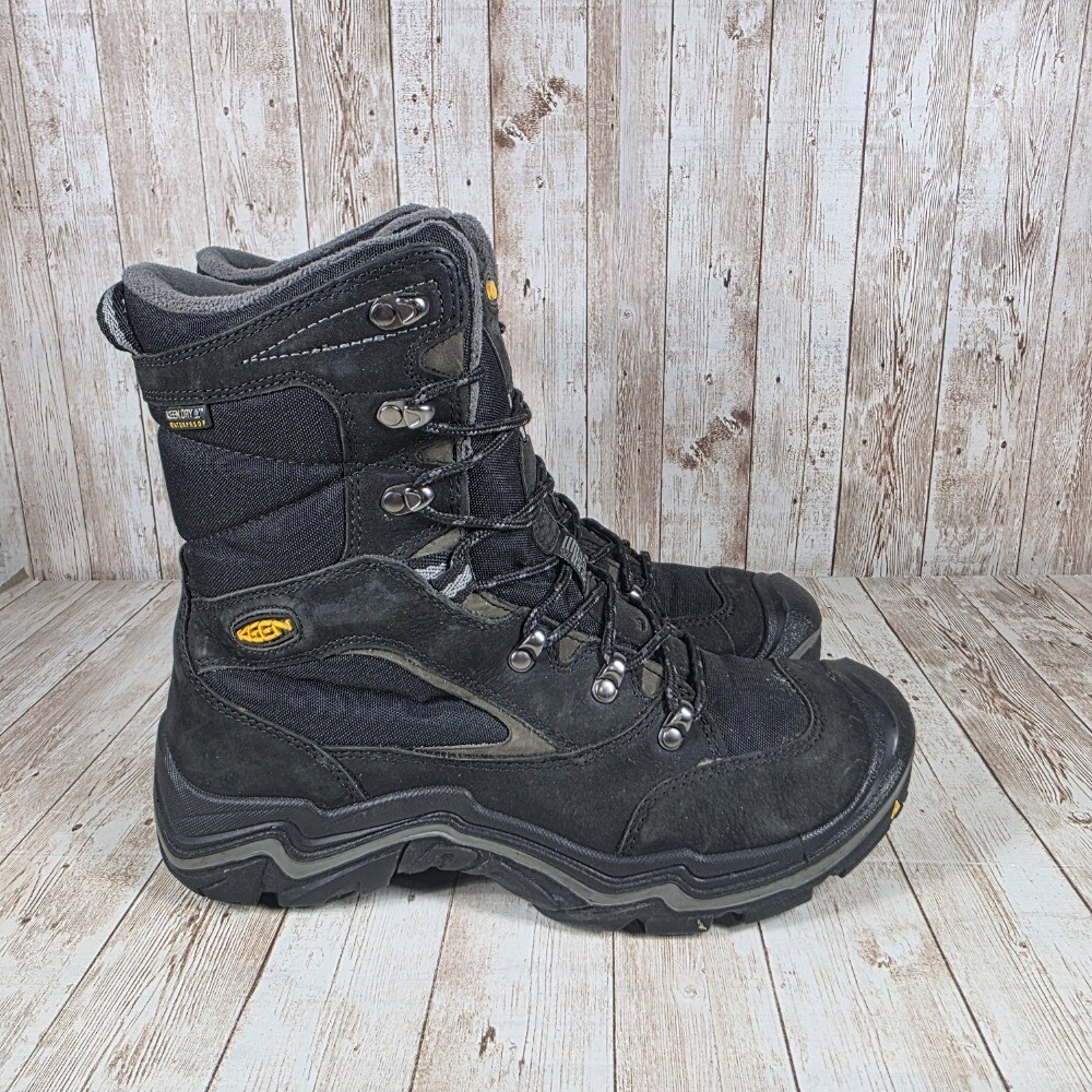 Keen Stivali Invernali Isolati Impermeabili America Costruiti Nero Uomo 9 5