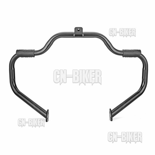 Barra de choque de protección de motor negra para Harley Touring Road King Street Glide 1997-2008 - Imagen 3 de 6