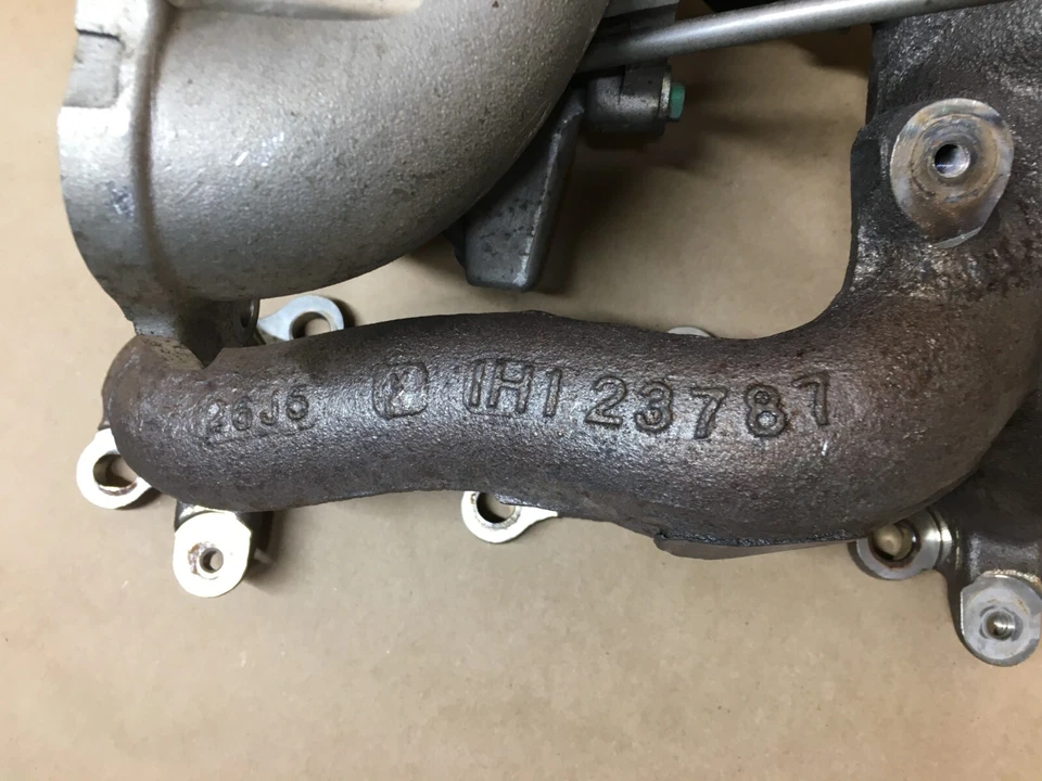 17-20 Maserati Levante Ghibli Quattroporte 3.0L V6 GAS Right turbocharger OEM Foto 2 de 4