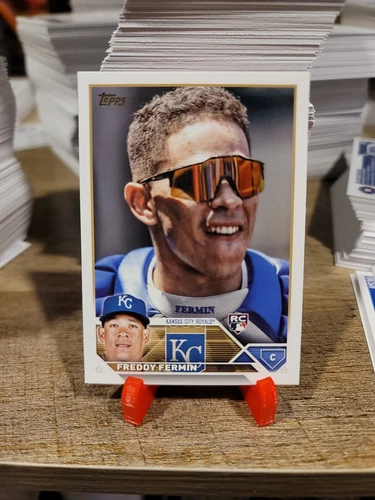 2023 Topps Update Freddie Fermin Golden Mirror Variation SSP RC #US114 Royals