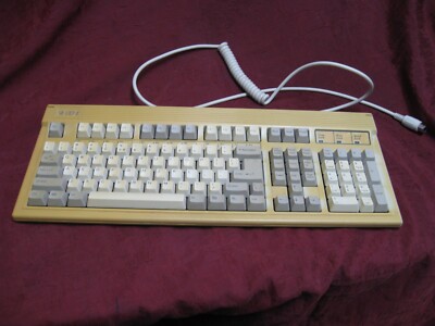 RARE Vintage Focus FK-2001 FSQ4VY Mechanical computer keyboard 5 pin ...