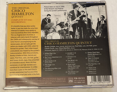 Chico Hamilton The Original Chico Hamilton Quintet Complete