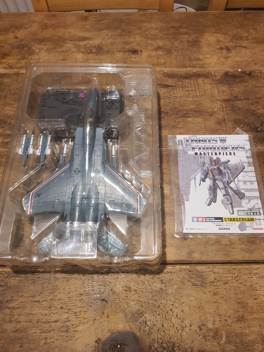TRANSFORMERS MASTERPIECE TAKARA TOMY MP3 STARSCREAM | eBay