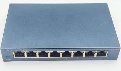 TP-Link TL-SG108 SWITCH 8x RJ45 1000Mb/s DESKTOP SWITCH nicht verwaltet