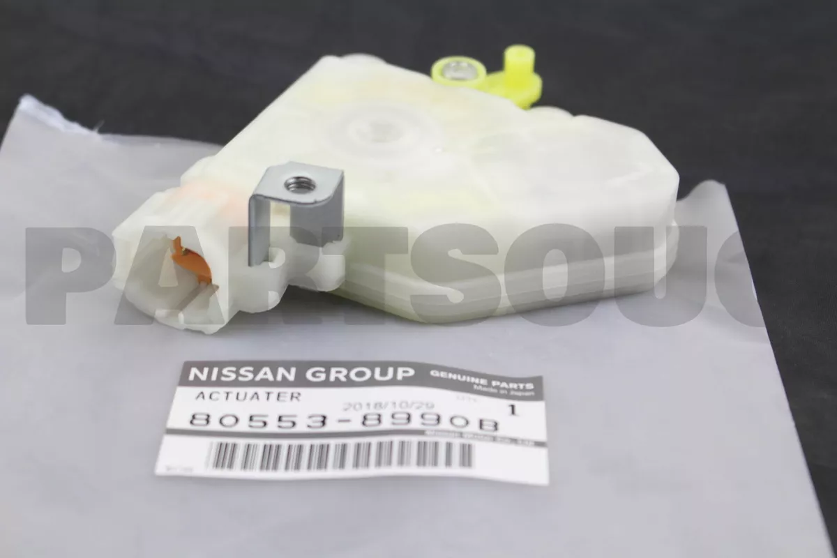 805538990B Genuine Nissan ACTUATOR-AUTO DOOR LOCK,FRONT LH 80553 