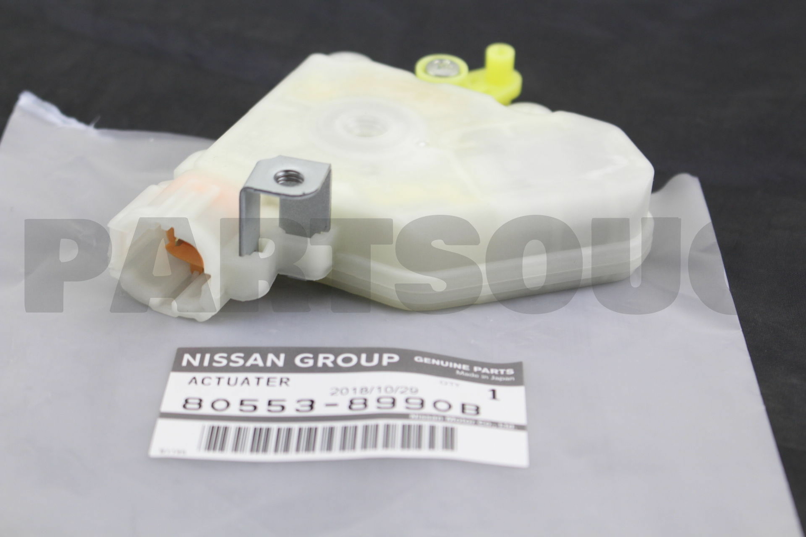 805538990B Genuine Nissan ACTUATOR-AUTO DOOR LOCK,FRONT LH 80553  