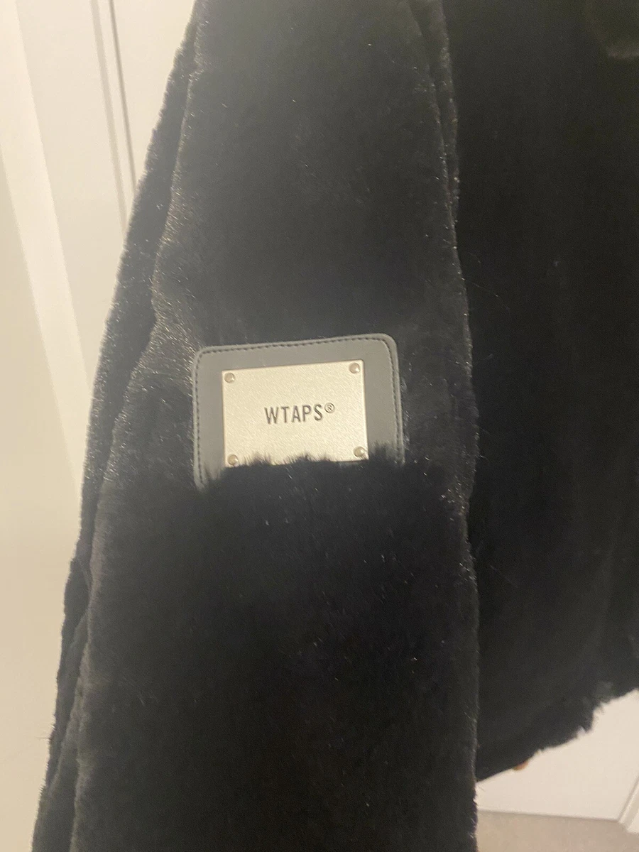 WTAPS Grizzly faux fur jacket bomber small | eBay