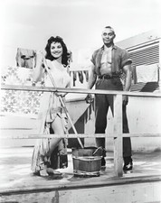 Debra Paget, Woody Strode - The Gambler from Natchez (1954) - 8 1/2 X 11