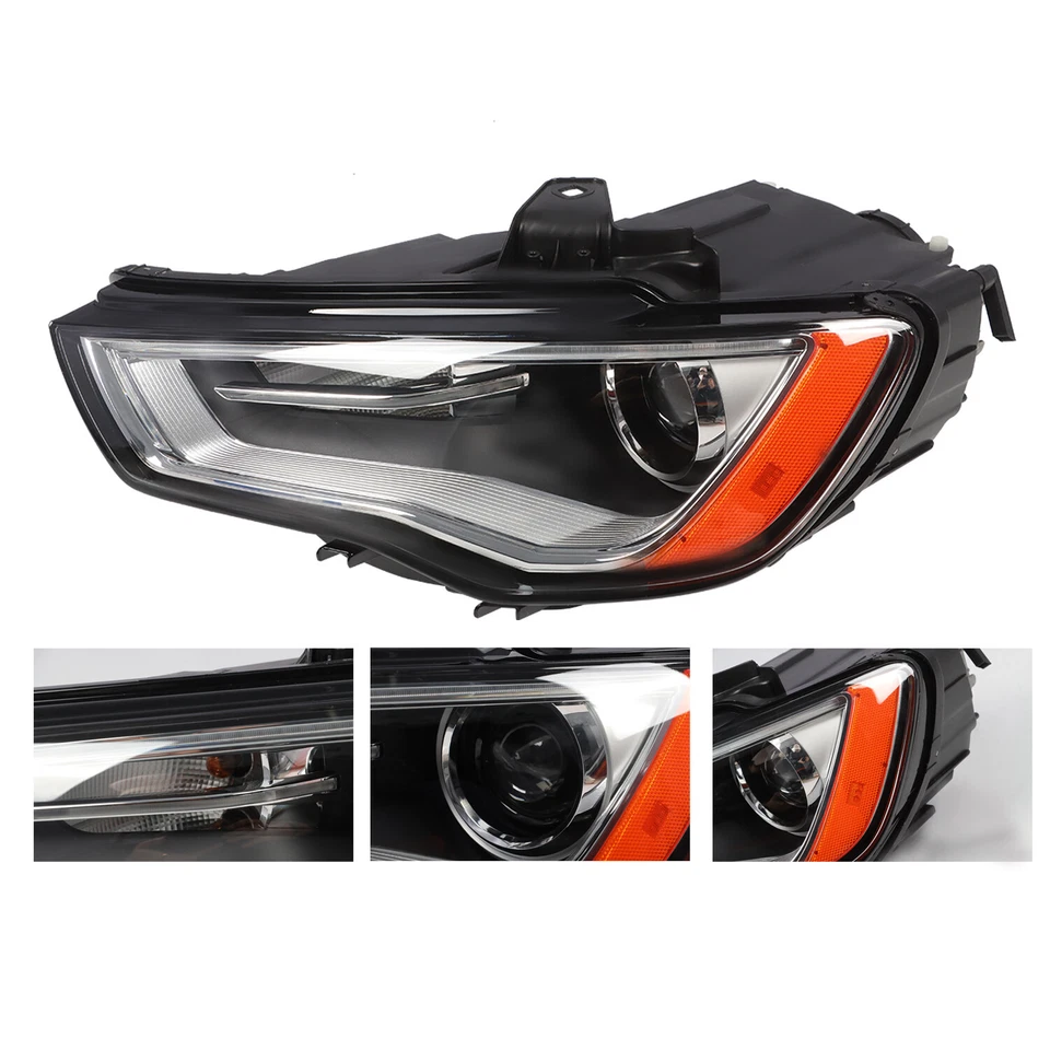 Faro proyector HID/Xenón conjunto conductor reemplazo izquierdo para Audi A3 S3 2015-2016 Foto 4 de 4