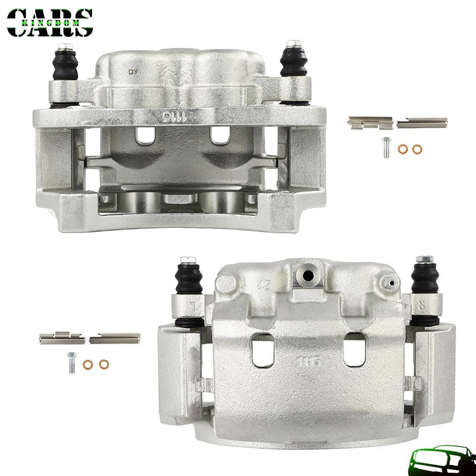 Пара задних тормозных суппортов с кронштейном для 1999-2007 FORD E-350 SUPER DUTY - Изображение 4 из 4