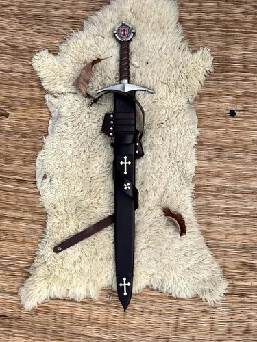 The Accolade Sword of the Knights Templar - Handmade - Picture 4 of 13