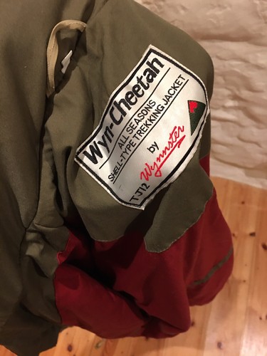 WINTER AUTUMN HIKING OUTDOOR JACKET WYN CHEETAH TRUFFLE GREY BEIGE SIZE 40" (M) - Picture 8 of 10