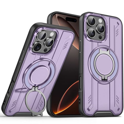 For iPhone 16e 16 Pro Max 15 14 Mag Safe Magnetic Ring Stand Case Rugged Cover - Picture 13 of 15