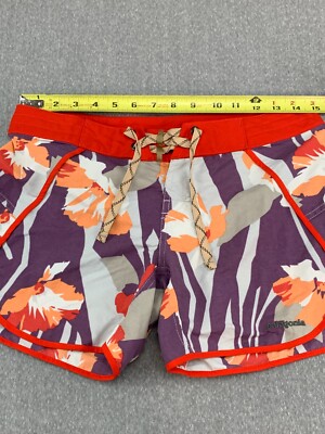 Patagonia／Swim shorts Patagonia Wavefarer Board Shorts Women 2 Orange Abstract