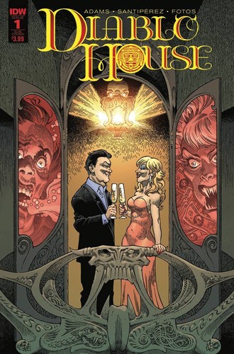 IDW Comics Diablo House #1 Cover #B (2017) Gabriel Rodriguez - Bild 2 von 3