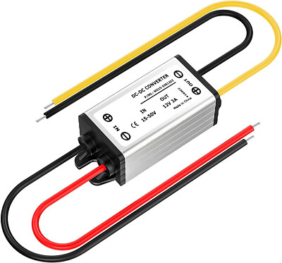 Step Down DC Converter Voltage Reducer Regulator DC15-50V to DC12V 3A
