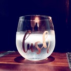 MTO Plastic Stemless Wine Glass Cup Vinyl Pool Bachelorette Party Custom Gifts — photo 7