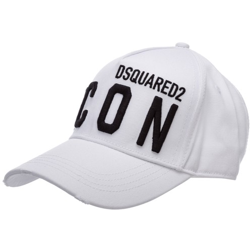 Dsquared2 cappello baseball uomo icon BCM041205C00001M072 bianco cotone |  eBay