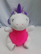 FAO Schwartz Musical Light Up Unicorn Plush, 13"