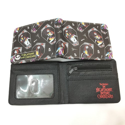 Nightmare Before Christmas Sally Jack PU With Card Holder Bi-Fold Purse Wallets - Picture 21 of 29