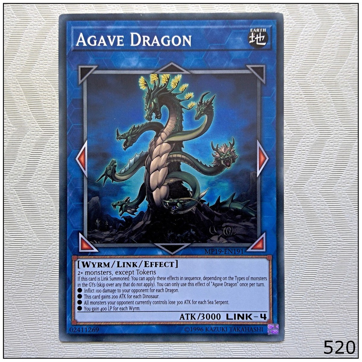 Agave Dragon - MP19-EN191 - Common Unlimited Yugioh | eBay