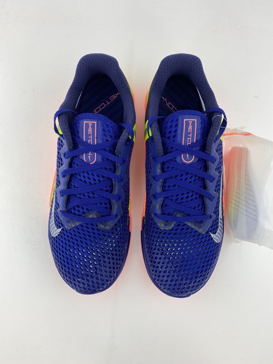 NEW Nike Metcon 6 Deep Royal Blue Mango Men\'s Cross Fit Training Shoes s-l400.jpg main image 2