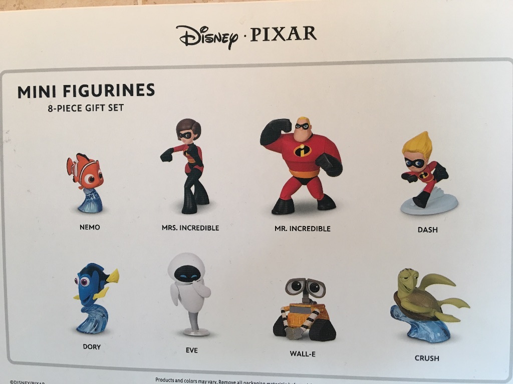 Disney Pixar Mini Figurines Finding Dory Incredibles | eBay