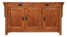 Mission Stickley Style Buffet Sideboard Table 54" Console Entryway Arts & Crafts