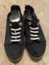 VIONIC BEACH PISMO SNEAKERS BLACK SIZE WOMENS 8