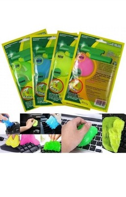 Super Clean The High-Tech Cleaning Compound Lime Green L, Hot Pink, Blue 4 Pack