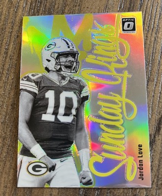 JORDAN LOVE 2024 Donruss Optic Sunday Kings Holo Prizm Case