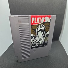 Authentic Nintendo NES Platoon NES Game Cartridge | Tested & Working