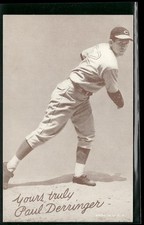 1939-46 Exhibits Salutation (W462) #NNO Paul Derringer EX-MT/NM