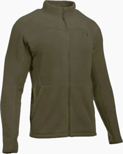 Under Armour Tactical Super Fleece Jacket Men L Marine OD Green Storm 1279629 - product listing photo