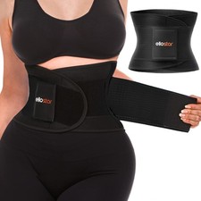 Women's Waist Trainer Sweat Band Tummy Control Back Support Shapewear Wrap