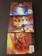 NEW STREET FIGHTER 15TH ANNIVERSARY CONTROLLER LOT OF 3  SONY PS RYU CHUN-LI KEN